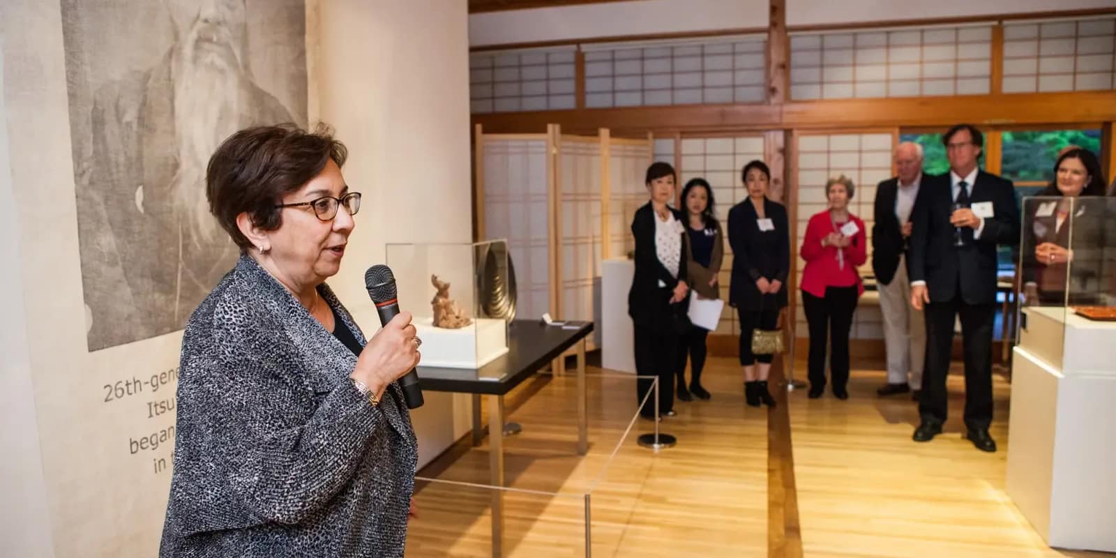 Diane Durston at Hakkodo Golden Crane Reception 2015-04-19