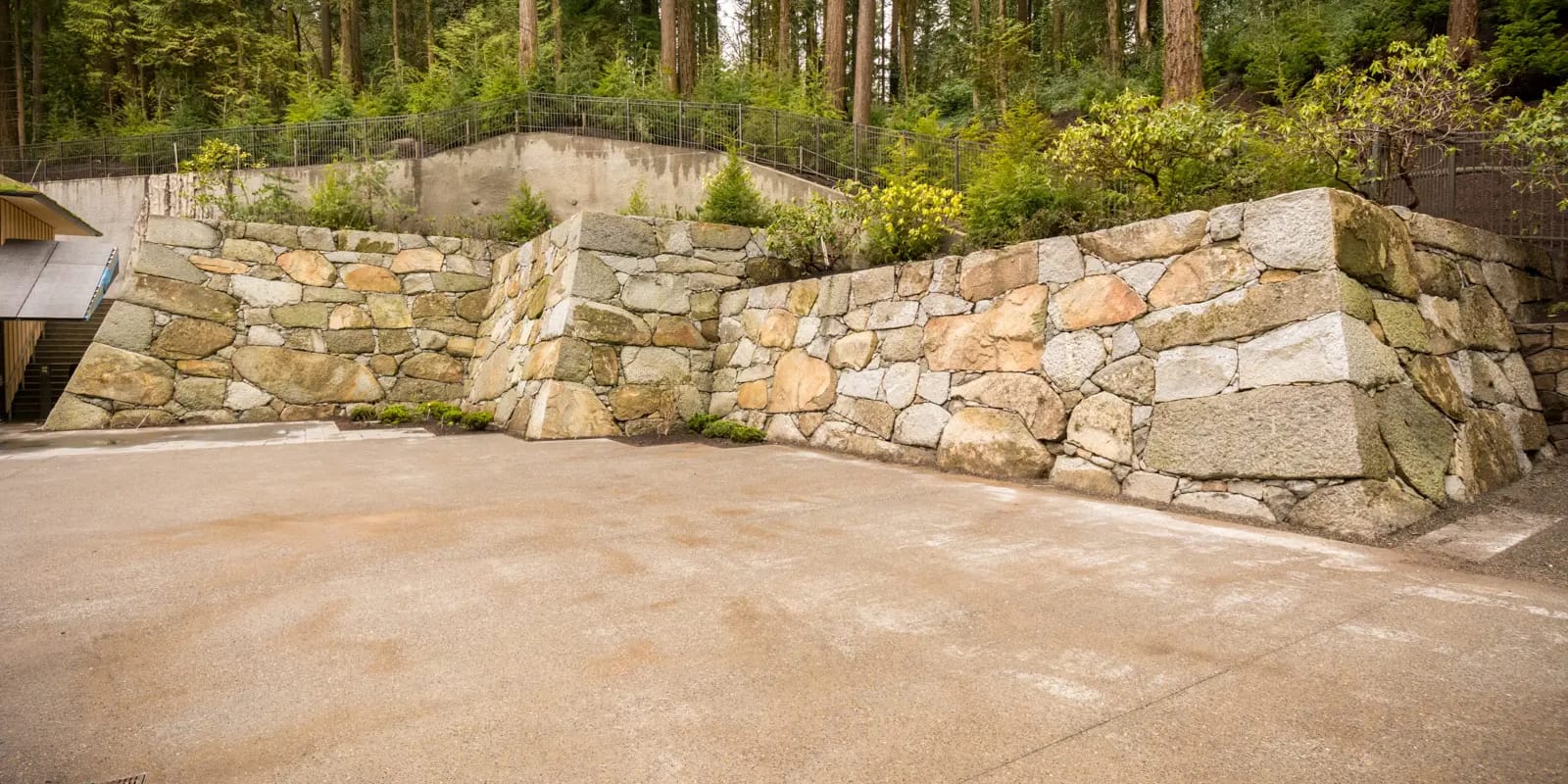 Portland Japanese Garden Castle Wall_Photo Bruce Forster