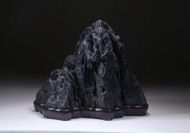 a suiseki, or viewing stone