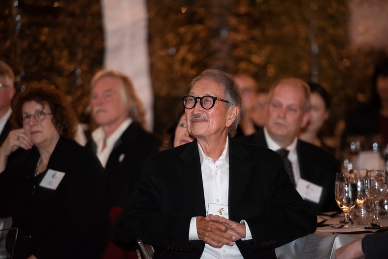 An image of Dr. Calvin Tanabe, Vice President of Portland Japanese Garden's Board of Trustees, at an event in 2022.