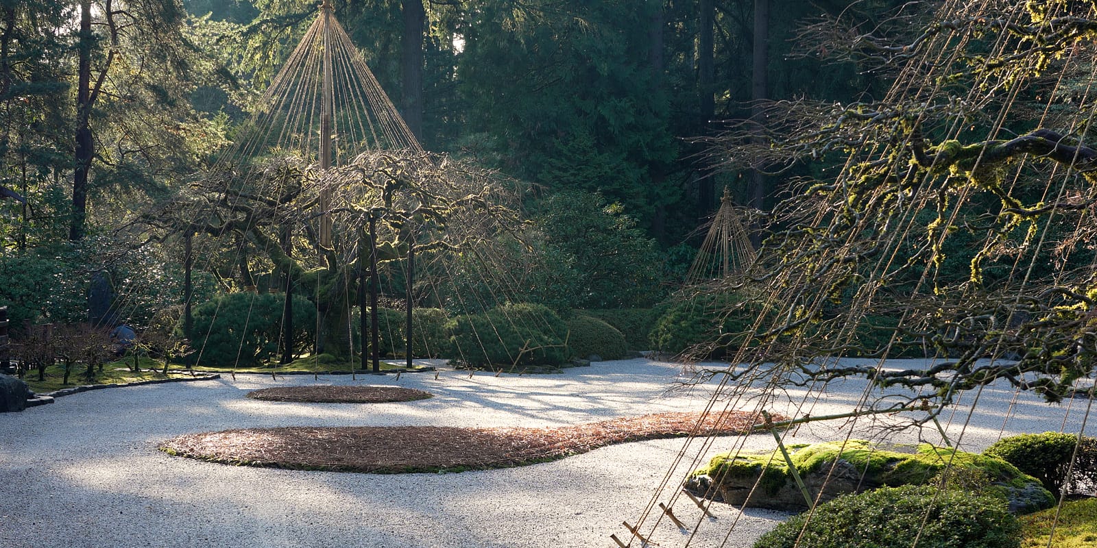 Washington Park Japanese Garden (Portland, OR) – zoomeboshi, image size:1600x800