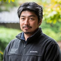 Hugo Torii, Garden Curator of Portland Japanese Garden.
