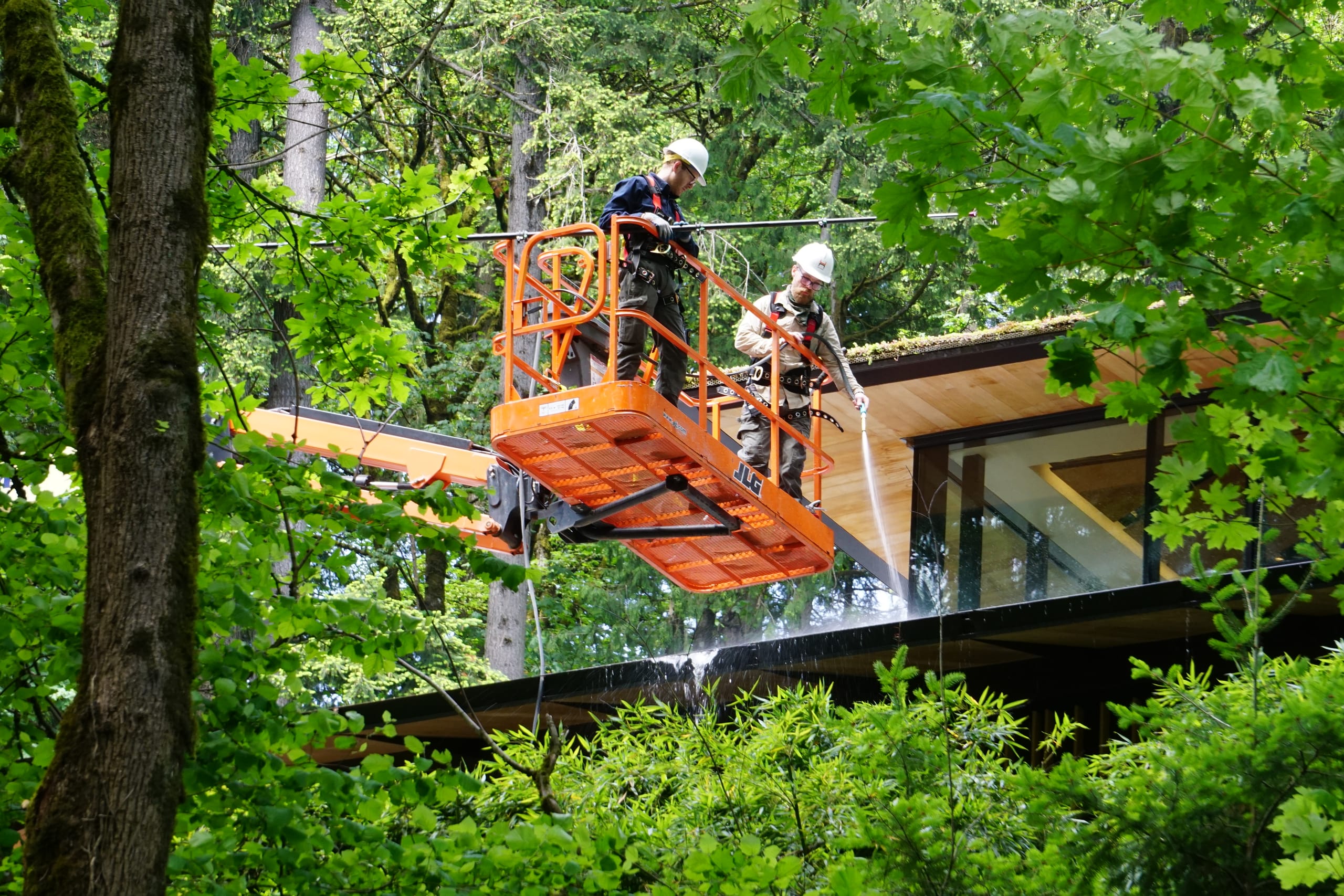 Spring Cleaning: The Metal Roofs of the Cultural Village Get