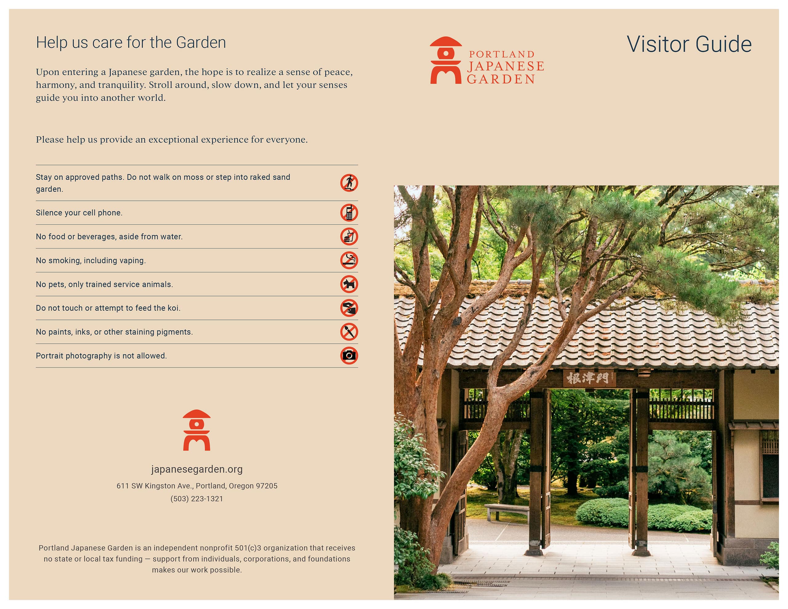 English Visitor Guide/Map