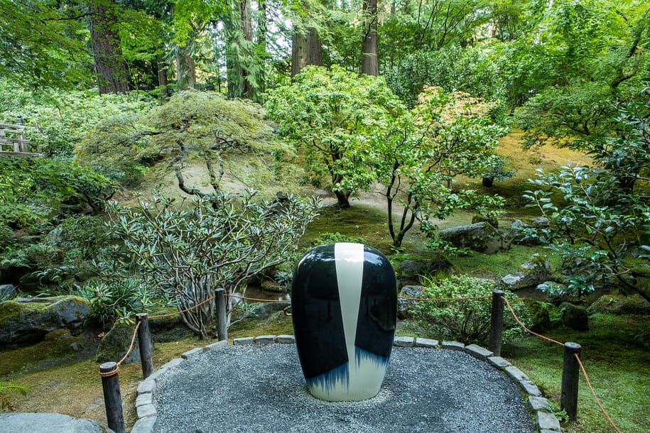 Sculpture By Acclaimed Artist Donated to Portland Japanese Garden