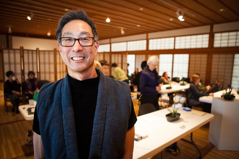 a man smiling for the camera