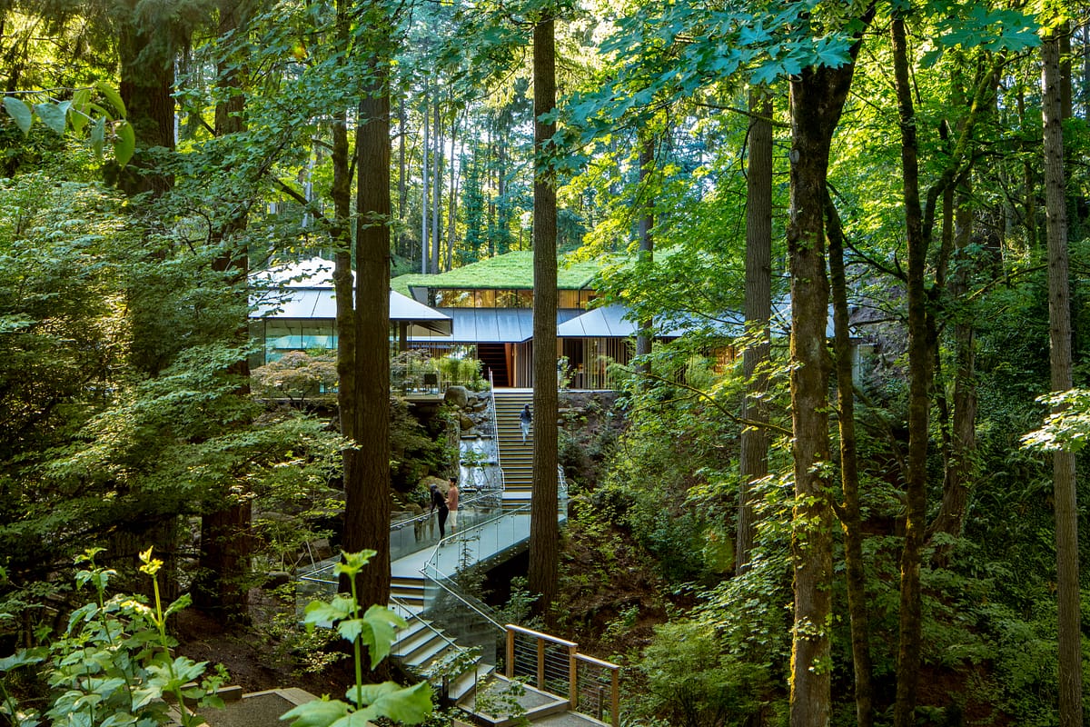 Kengo Kuma Portland Japanese Garden