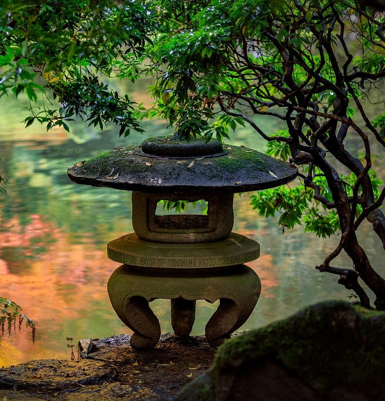 autumn peace lantern- jim reitz