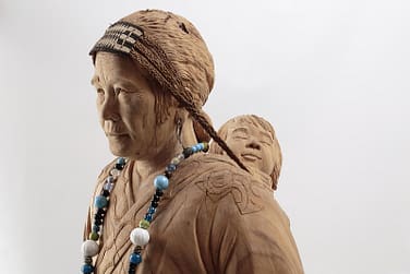 Statue of Fusa Sugimura, by Takeki Fujito